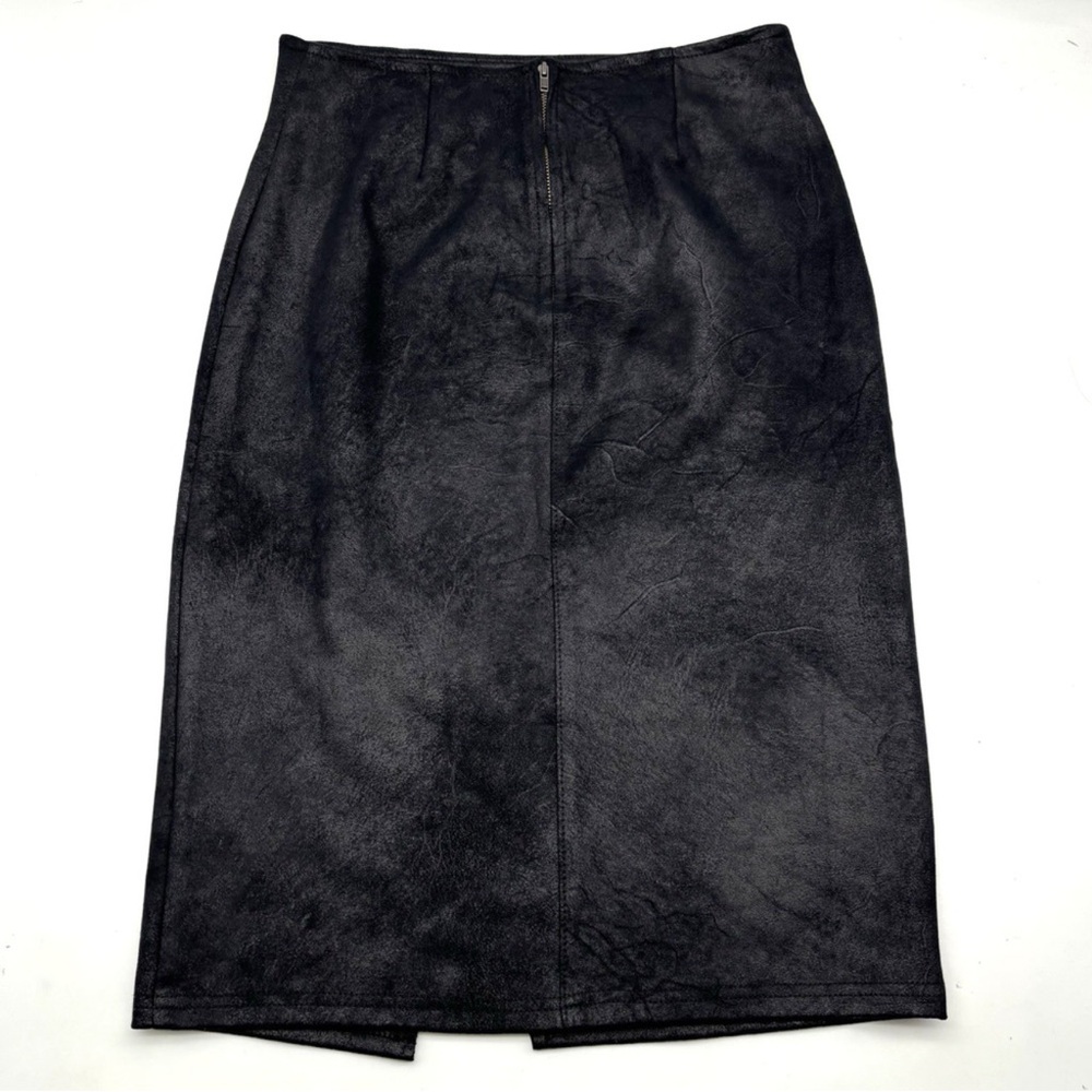 Free People Whitney Suede Midi Skirt NWT Large